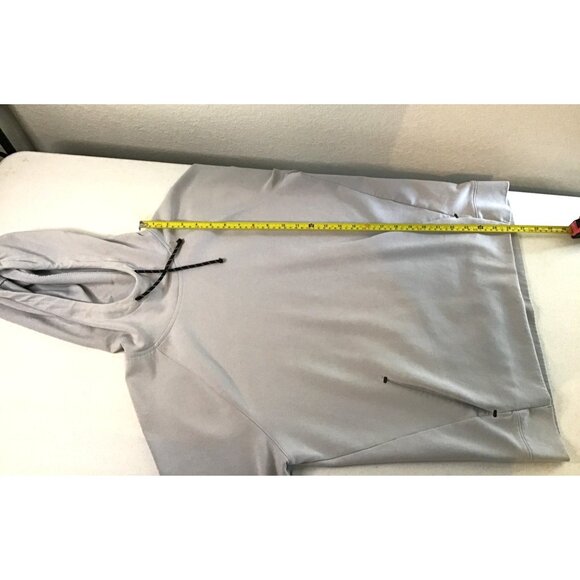 OLD NAVY- MENS GRAY/BLUE PULLOVER KANGAROO POCKET HOODIE SIZE MEDIUM - Picture 6 of 6